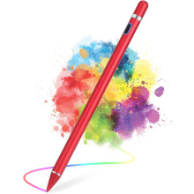 Styluspennen voor touchscreen, actieve styluspen met superfijne, precieze punt, universele stylus voor iPad (magnetische dop, snelladen)