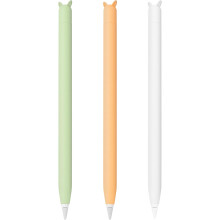 Cute Skin Cover for Apple Pencil 1st Generation, 360 Degree Protection with Full Silicone Material for Your Writing and Drawing Adventures