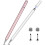 Σετ ευέλικτων γραφίδων, 2 σε 1 ακριβείας Universal Stylus με διαφανείς άκρες δίσκου, 1