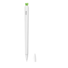Apple Pencil-etui, miljøvennlig materiale kompatibelt med 2. generasjon, sklisikkert silikonetui med glatt grep for direkte lading på iPad Pro (Pr
