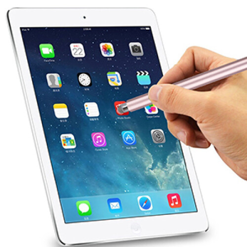 Σετ ευέλικτων γραφίδων, 2 σε 1 ακριβείας Universal Stylus με διαφανείς άκρες δίσκου, 1