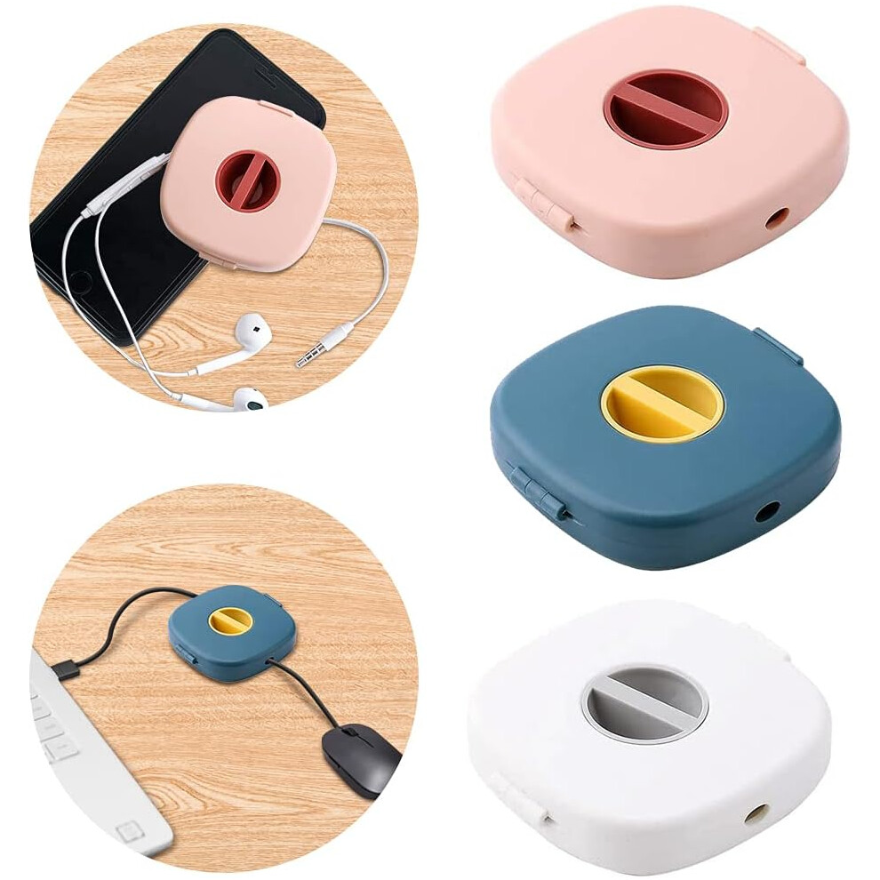 Headphone Cable Holder, Retractable Cord Management For Easy To Use And Quickly Organize, Desktop Organizer To Maintain A Neat Work Environment, Inclu 9176269713799