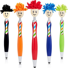 Material ABS durável, caneta stylus multifuncional para dispositivos inteligentes, caneta esferográfica de plástico com recurso retrátil,