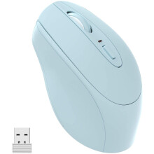 Comfortabele draadloze 2.4G-muis voor mobiel gebruik, plug-and-play USB-nano-ontvanger voor moeiteloze installatie, geschikt voor meerdere kleuren.