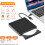 External CD DVD Drive, Wide Compatibility Ensures Seamless Integration, High-speed Data Transfer Supports Fast Reading And Writing 2