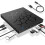 Effortless Data Access, Portable External DVD Drive USB 3.0 Type-C, Slim & Compact Design for Quick File Transfers on Windows, Mac, Linux OS 1