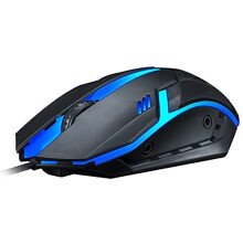 Gaming Mouse, Adjustable DPI For Customizable Sensitivity, Ergonomically Designed With Skin-Friendly Material For Comfort, Smooth Precise Control On V
