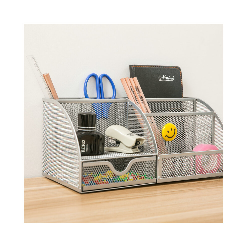 Desk Supply Holder For Smooth Sliding Drawer, Multi-Functional Desk Accessories, Lightweight Heavyweight With A Sturdy Metal Construction 9147006087770