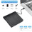 Ultra-Thin External CD DVD Drive, With Excellent Performance Usb3.0 For Seamless Operation, Multi-Purpose Functionality For Diverse Uses, Slim & Porta 2