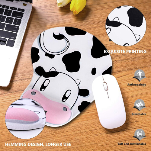 Αντιολισθητική βάση PU Εργονομικό Mousepad παιχνιδιών Αφρός μνήμης Λεία επιφάνεια 2