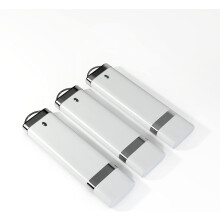Feestelijke geheugenstick, wit, 64 GB USB 3.0, snelle gegevensoverdracht, direct klaar voor gebruik, voor het opslaan van digitale gegevens. Het