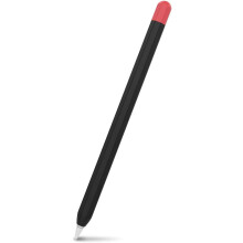 Funda protectora de silicona para Apple Pencil de 1.ª generación, diseño ergonómico con funda bicolor para evitar que se deslice, ultrafina para