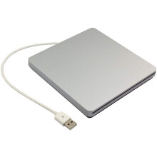Plug And Play External Dvd Drive, Aluminum Cd Drive With Usb 3.0 Superdrive, Compatible With Mac Os And Windows, Supports Cd/dvd +/-rw Formats, Anti-i