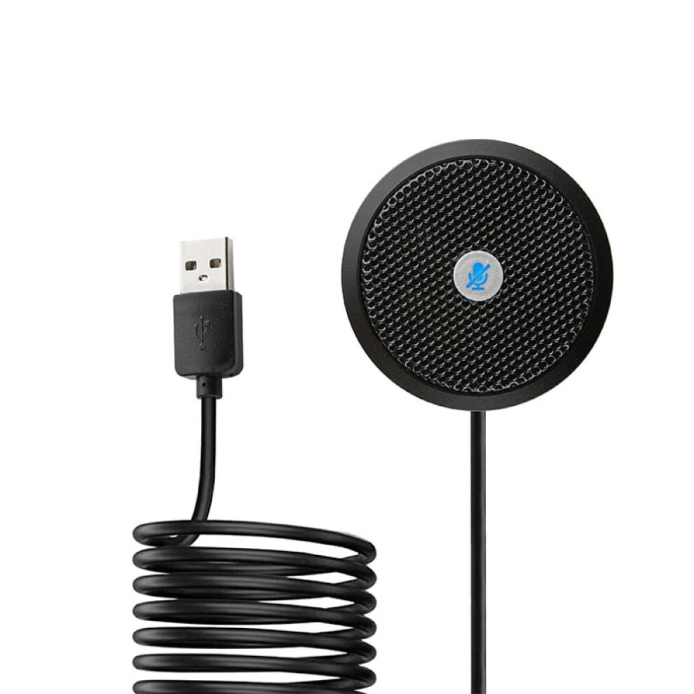 Conference Usb Microphone, Yuanj Updated With Chip-Based Noise Reduction, Metallic Body Provides Robustness And Style To Your Meetings 9147006952658
