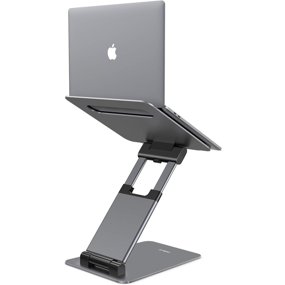 Aluminum Construction Ensuring Durability, Non-Slip Protection With Rubber Pads, Space Saving Design Ideal For Home Office, Universal Compatibility Fo 9176269719999