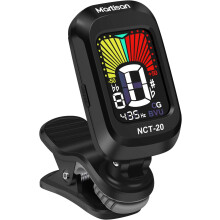 Full-Color Display Chromatic Tuner, High Sensitivity Vibration Sensor For Acoustic, Electric Instruments Fast & High Precision Tuning