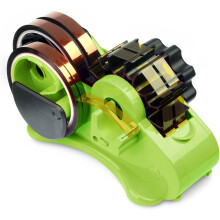 Semi-Automatic Heat Tape Dispenser, Flexible Cutting Solution for 1" and 3" Core Tapes, Enhanced Productivity for Crafting & Gift Wrapping, with Safet