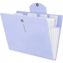 Organizator portabil de documente, dosar tip acordeon impermeabil și rezistent la umezeală, cu material PP durabil, pentru acasă, birou, școală,