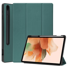 Hoesje voor Samsung Galaxy Tab, slanke en lichtgewicht standaard PC-cover met magnetisch ontwerp, automatische wake/sleep-functie, nauwkeurige