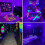 Ταινία UV Blacklight Reactive, Φθορίζουσα ταινία UV Blacklight που λάμπει στο σκοτάδι για 5