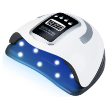 280W UV LED Nail Lamp Professional Nail Dryer 66 LEDs Fast Cure Gel Polish Dual Wavelength