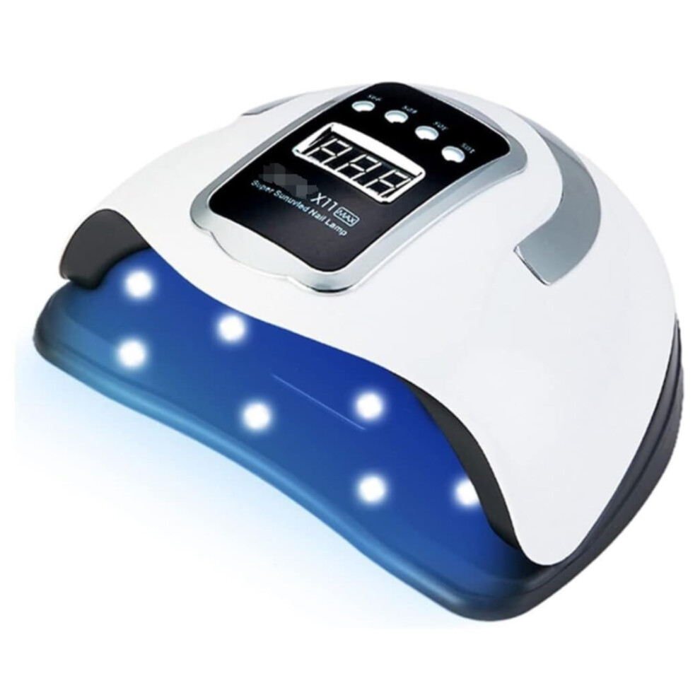 280W UV LED Nail Lamp Professional Nail Dryer 66 LEDs Fast Cure Gel Polish Dual Wavelength
