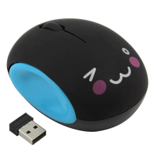 Charmante draadloze minimuis, optische sensor, ergonomisch ontwerp voor comfort, stille klikken, plug-and-play voor direct gebruik, ultralange