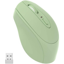 Comfortabele draadloze 2.4G-muis voor mobiel gebruik, plug-and-play USB-nano-ontvanger voor moeiteloze installatie, geschikt voor meerdere kleuren.