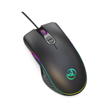Chromatic gamingmuis, brede compatibiliteit met Windows en Mac, snelle DPI-schakelaar tot 7200 DPI, mechanische schakelaars voor responsieve klikken,