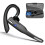Wireless Bluetooth Headset for Smart Devices, Featuring Rotatable Mic & Button Control for Seamless Communication 1