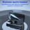 Wireless Bluetooth Headset for Smart Devices, Featuring Rotatable Mic & Button Control for Seamless Communication 5