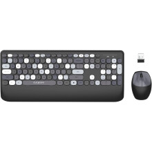 Draadloze muis, stille muis met cartoon dierenprint en universele compatibiliteit, 2,4 GHz draadloze transmissie voor een stabiele plug-and-play