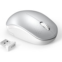 Innovatieve draadloze muis, stille werking via 2,4 GHz, plug-and-play-gemak voor een naadloze computerervaring, draagbaar ontwerp, energiezuinig en