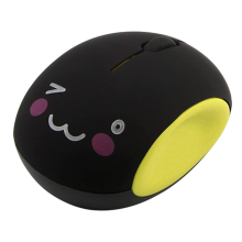 Urocza bezprzewodowa mysz mini, czujnik optyczny, ergonomiczna konstrukcja zapewniająca wygodę, ciche kliknięcia, funkcja Plug and Play
