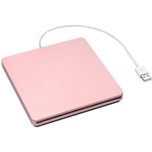Externe dvd-drive voor laptop, draagbare brander met USB 3.0- en Type-C-interface, slanke dvd/cd-romspeler, plug-and-play, compatibel met Mac