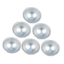 6Pcs Nonstick Aluminum Muffin Pans Cupcake Baking Molds Heat Conductive Reusable Tart Cups