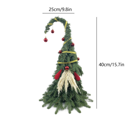 Udsalg af julepynt! Mini bordtræ og julemandsarrangement, juleindretning 2