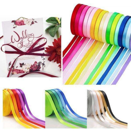 Satinband – 10 mm x 25 m – Hellrosa Nr. 17 – Hellrosa