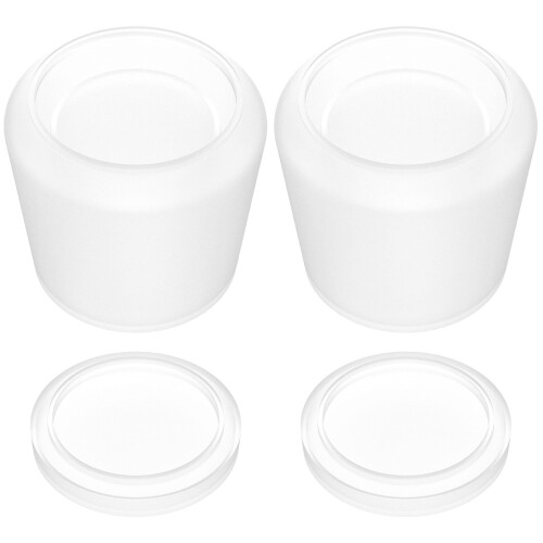 Lzvxtym2Pcs Kerzenglasformen Silikon-Betonformen