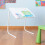 Folding Table: Adjustable Height, Angles & Versatile White 6