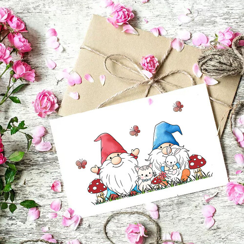 1 φύλλο PVC πλαστικές σφραγίδες για DIY Scrapbooking oto άλμπουμ διακοσμητικές κάρτες 2