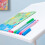 Folding Table: Adjustable Height, Angles & Versatile White 7