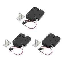 3x12v2a elektromagnetisk lås 150kg/330lb fejlsikker holdekraft elektromagnetisk dørcontroller S