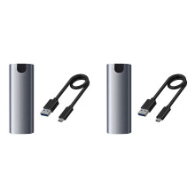 2X M2SSD pouzdro NGFF SATA na USB 3.1Gen2 5Gbps SSD box pro NGFF SATA B Key/ (B+M) Key pevný disk, adaptér M.2