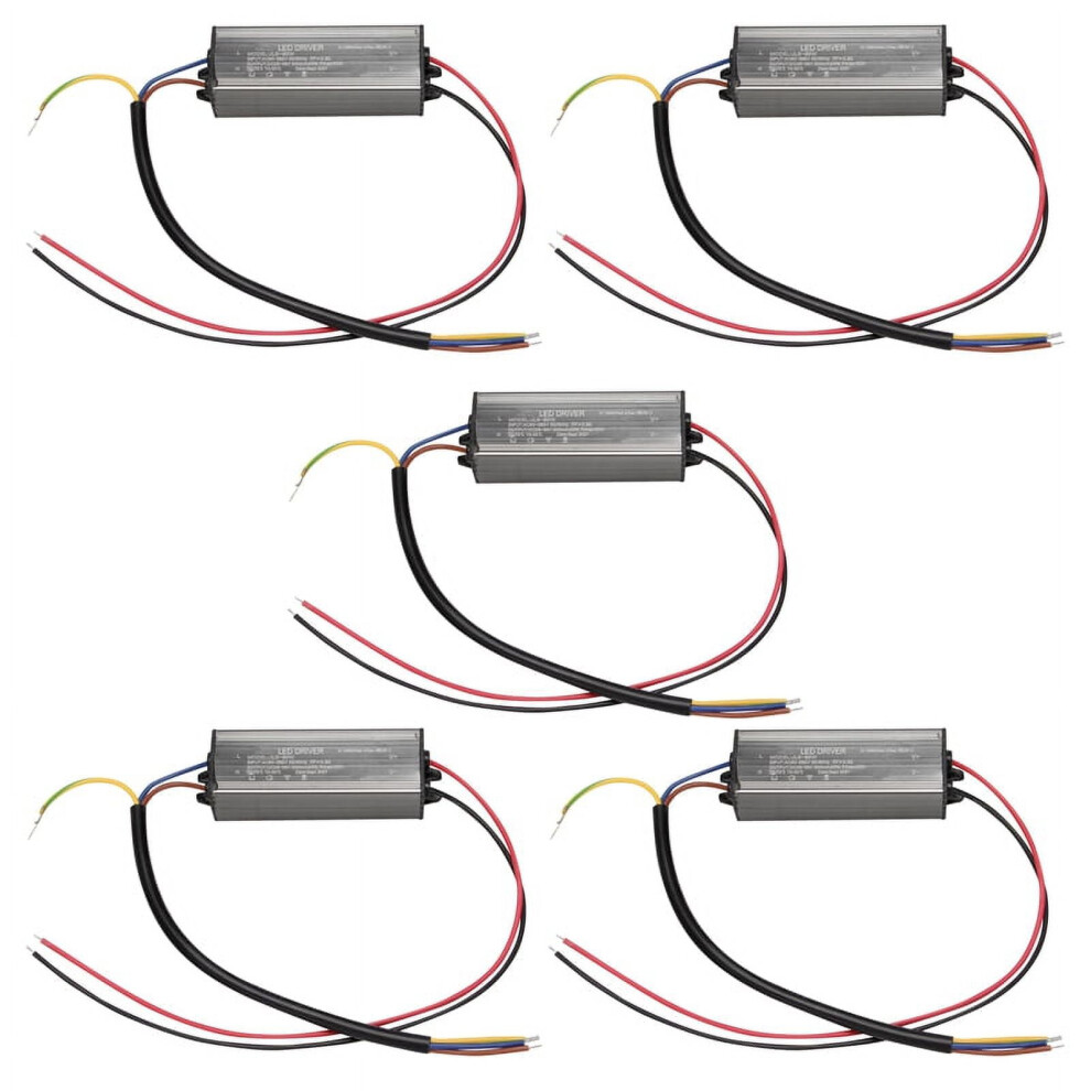 5X 30W Led Driver Constant Current Driver Power Supply Transformer Waterproof 9773935536159
