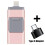Pen drive USB 4 em 1, compatível com iPhone, iPad, PC, iOS e Android, rosa, 128 GB. 1