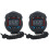 2pc009A Timer Two-way Stopwatch Professional Movement Sports Multi-function Electronic Timer for Outdoor Sports (Black) 1