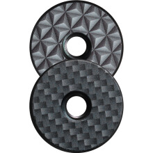 Bike Bowl Cover 2 Pcs Wear-resistant Headset Caps Headsets Titanium Stem Supplies Alloy