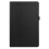 Συμβατό με Samsung Galaxy Tab A7 10.4 Θήκη από δέρμα Litchi, μαύρο, μαύρο 2