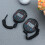 2pc009A Timer Two-way Stopwatch Professional Movement Sports Multi-function Electronic Timer for Outdoor Sports (Black) 3